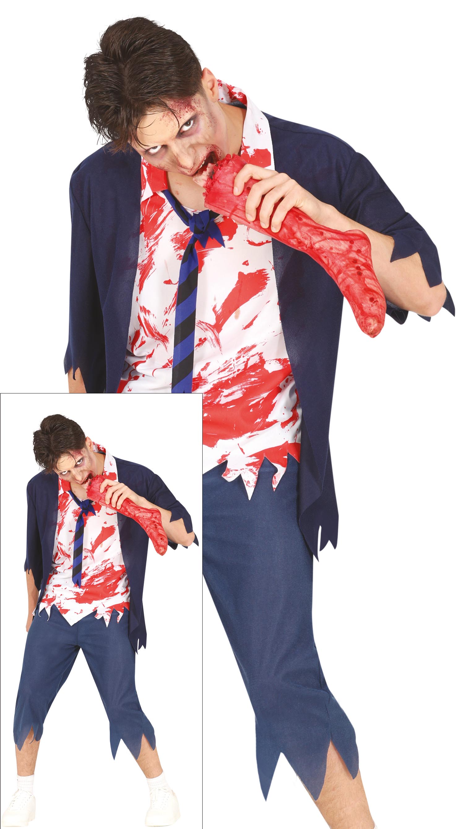ZOMBIE HIGH SCHOOLER TEEN SIZE 14-16 YEARS