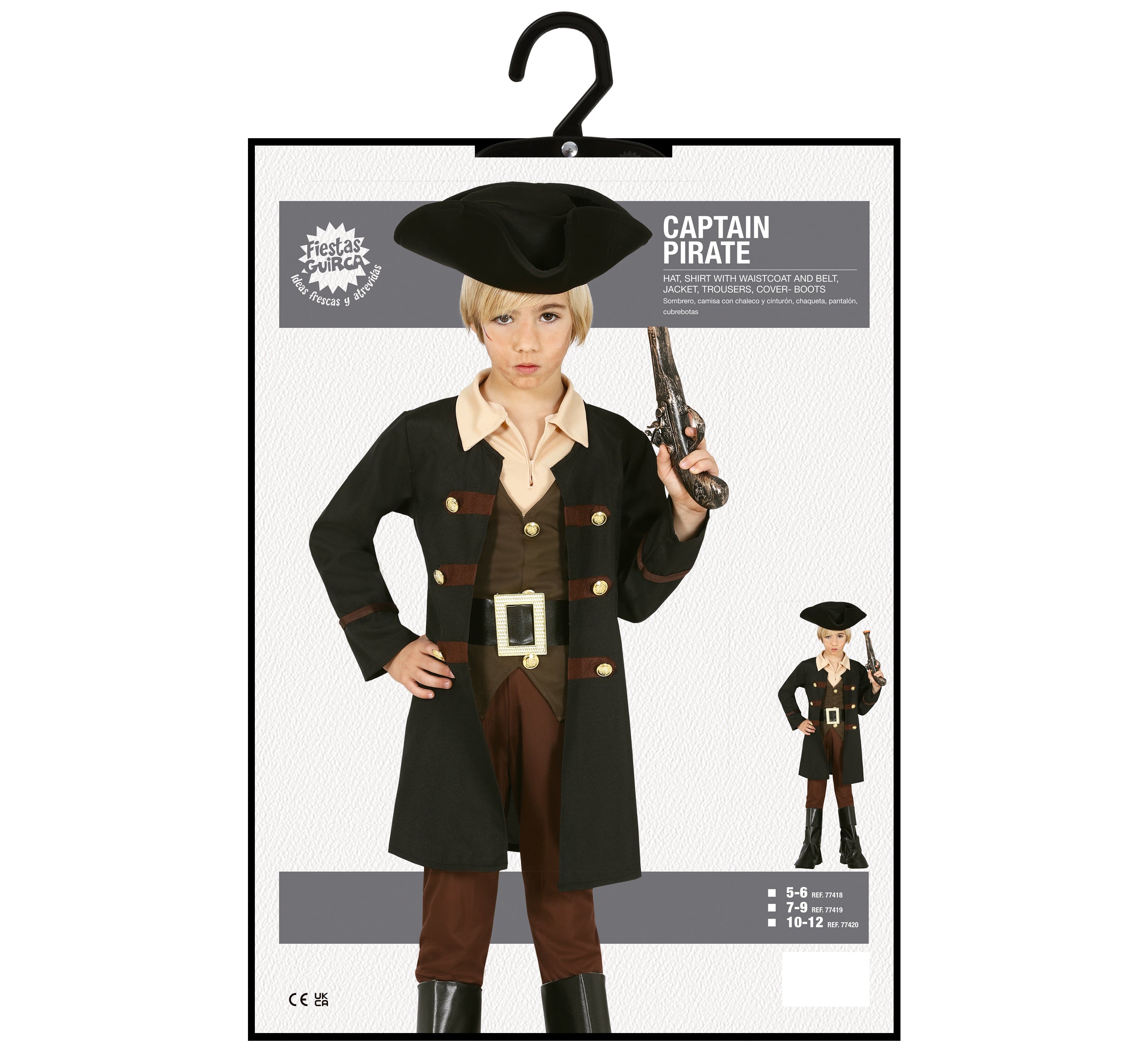 PIRATE CHILDREN 5 6 YRS