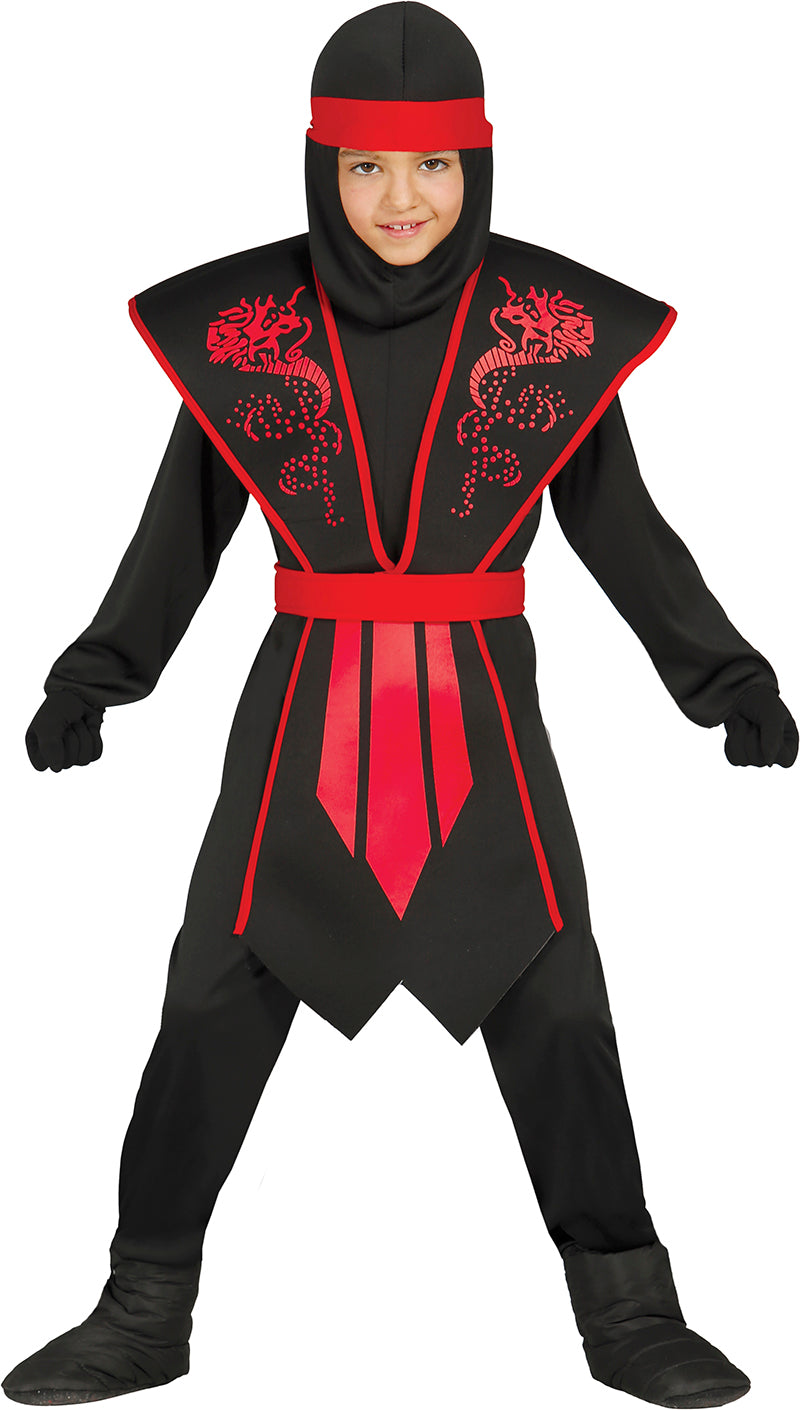SHADOW NINJA CHILDREN SIZE 3-4 YEARS