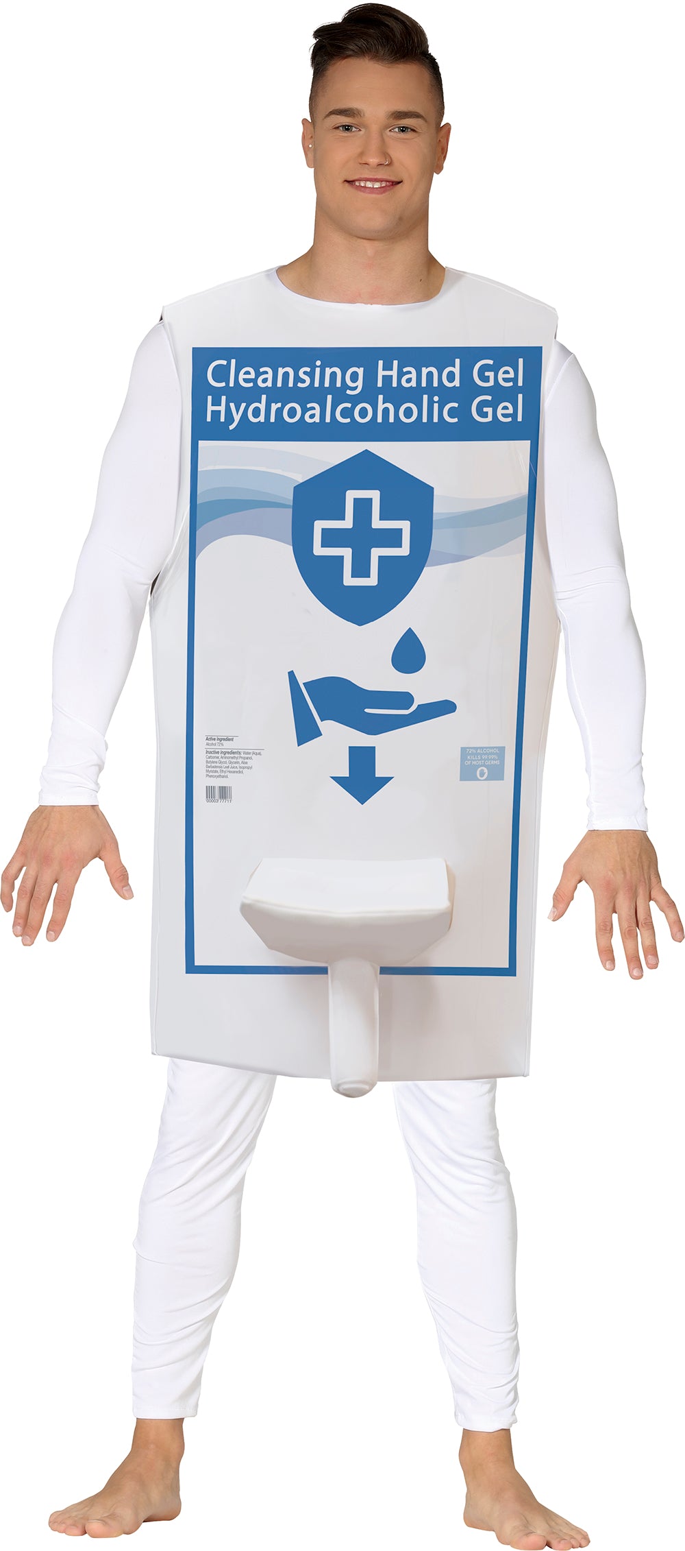 HYDRALCOHOLIC GEL DISPENSER COSTUME