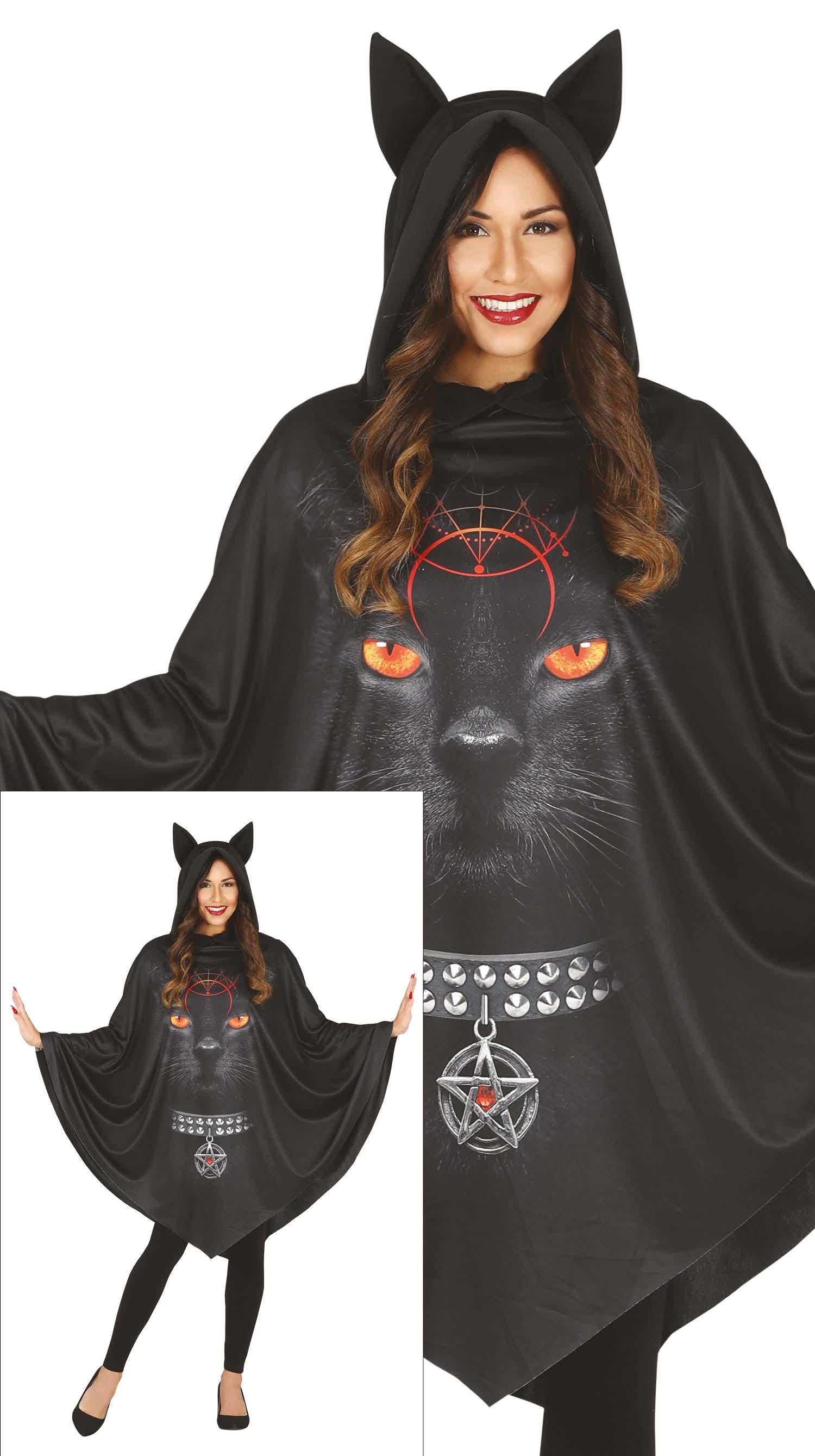 CAT PONCHO, ADULT, L SIZE