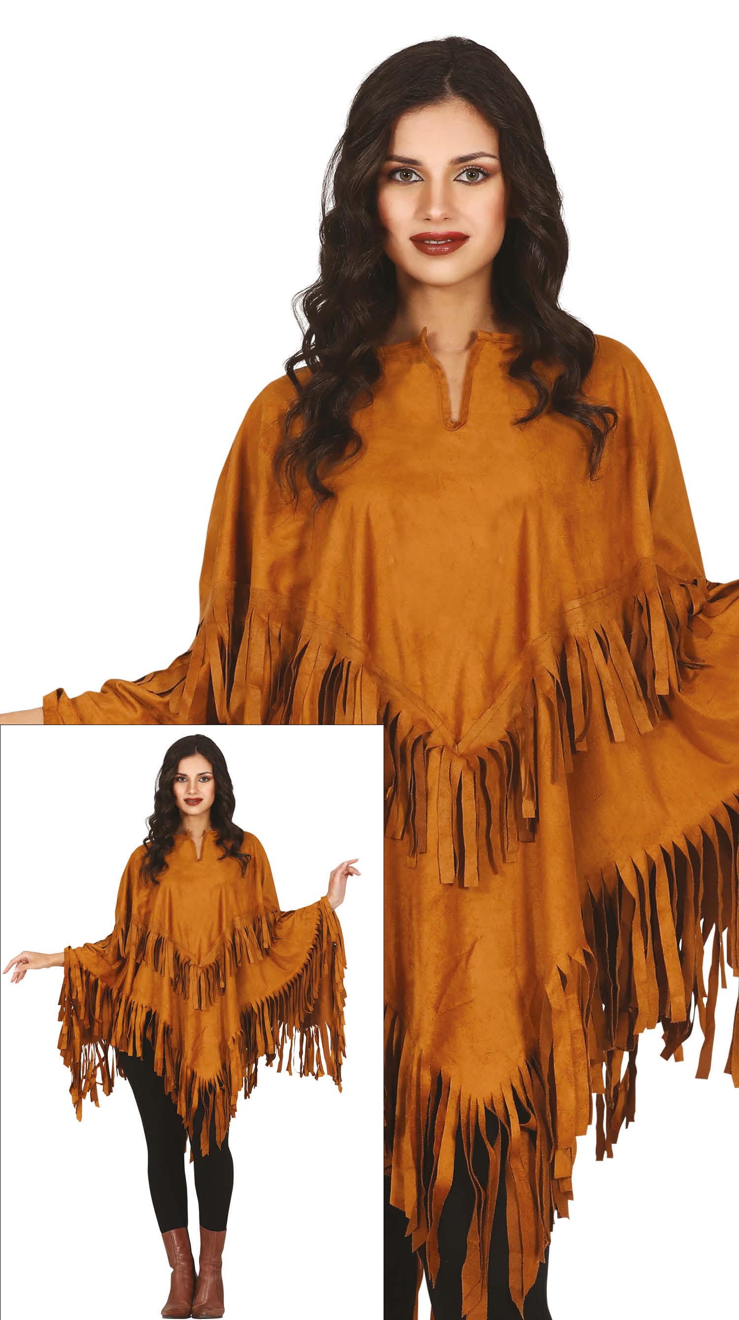 INDIAN PONCHO, ADULT, 38 - 40 (M)
