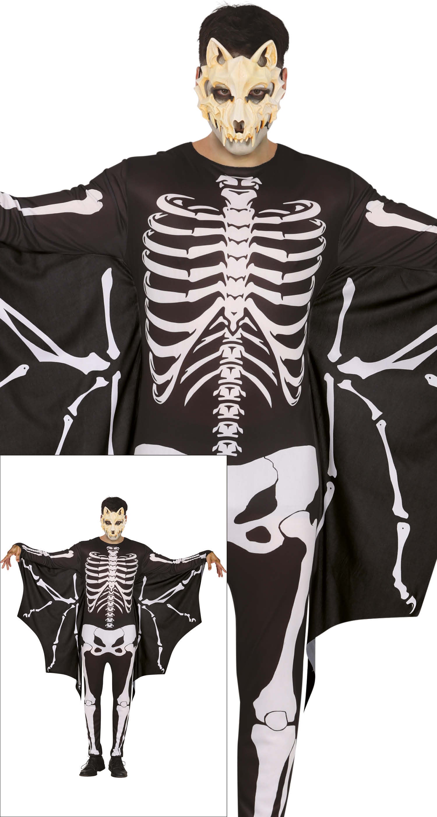 BAT SKELETON, ADULT