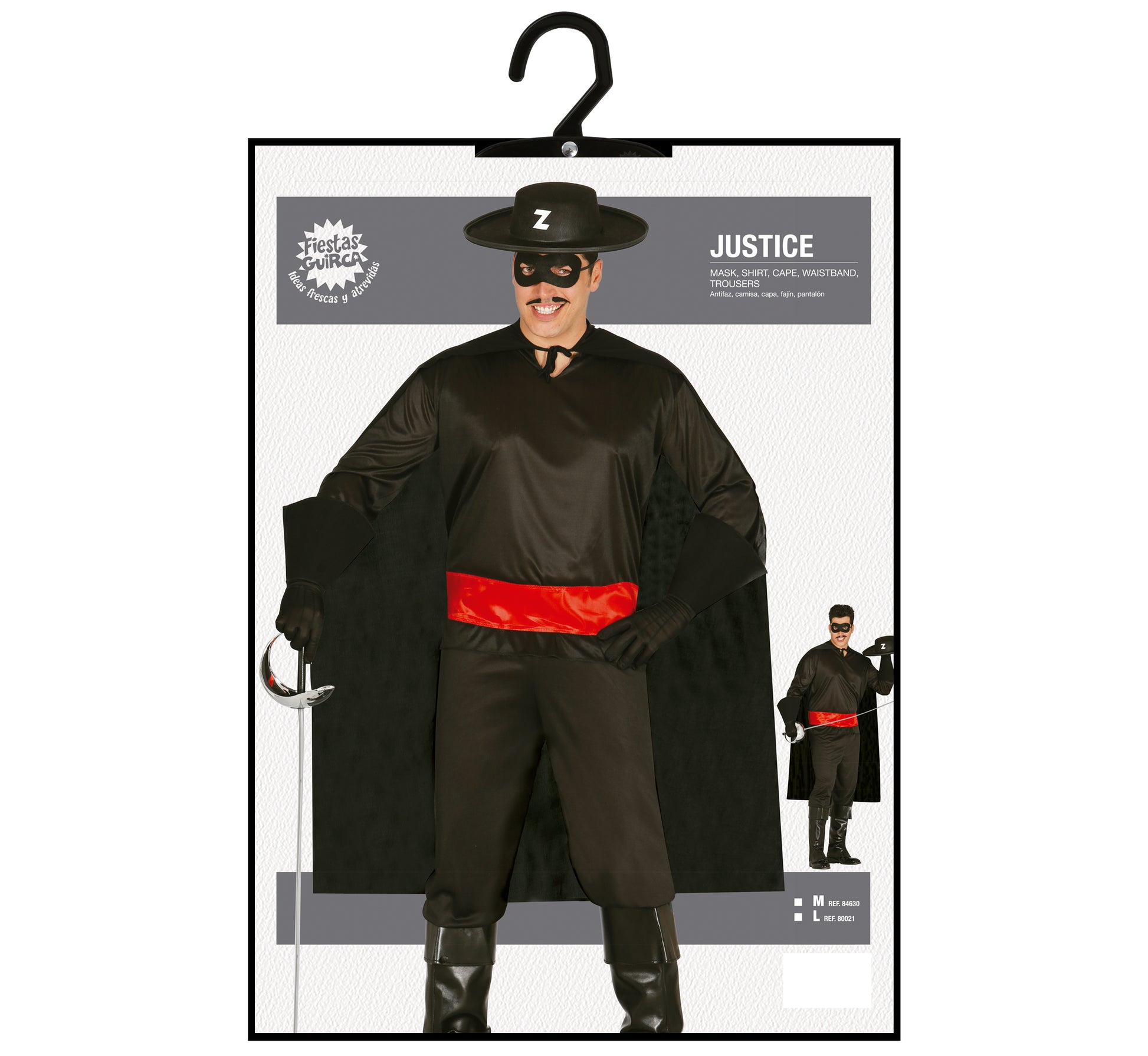 JUSTICE SPEAKER ADULT SIZE L 52-54