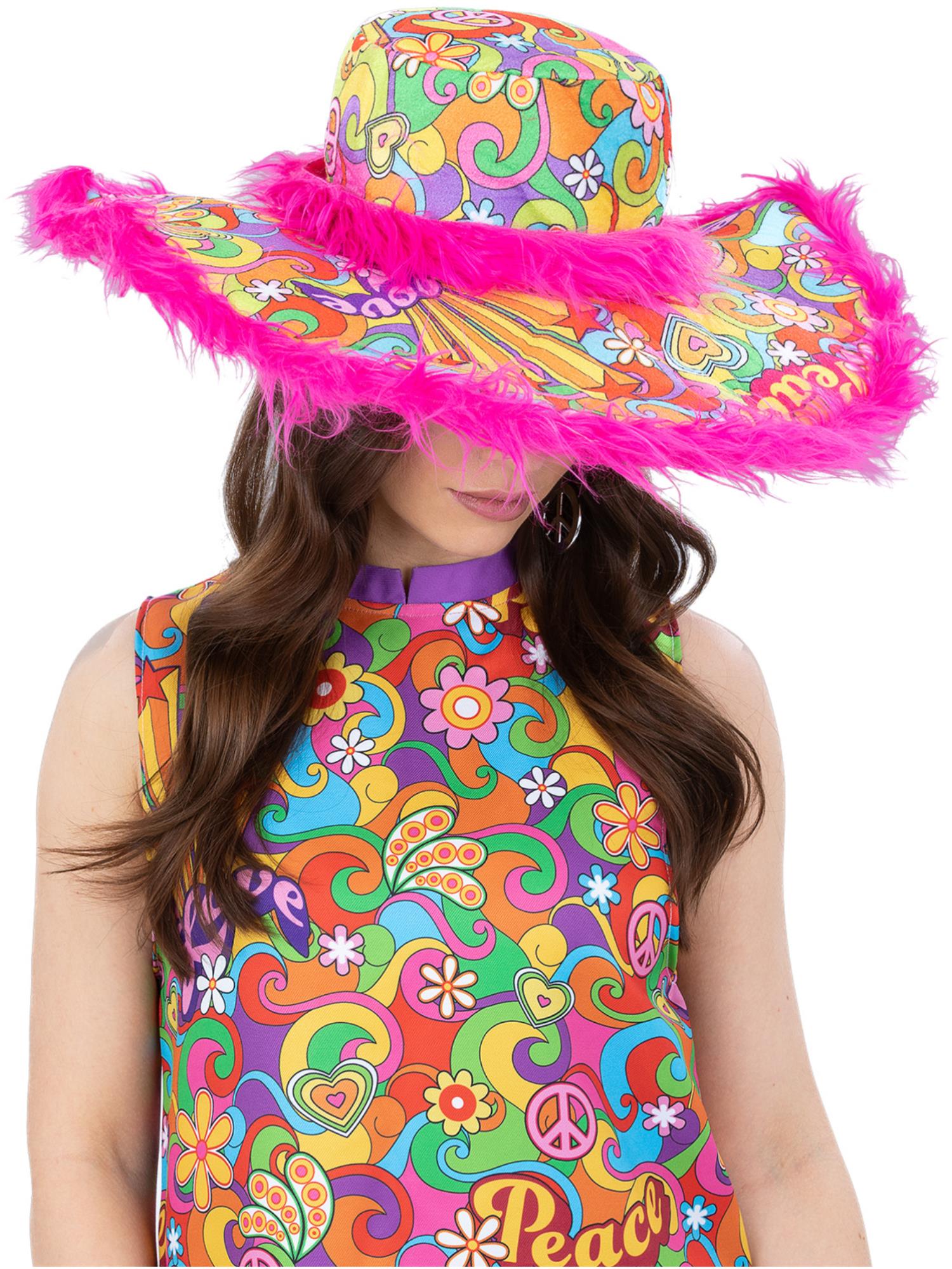 Summer of Love Hippie Sun Hat 1