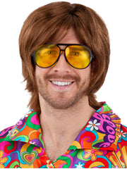 70s Aviator Specs, Yellow Lenses 1