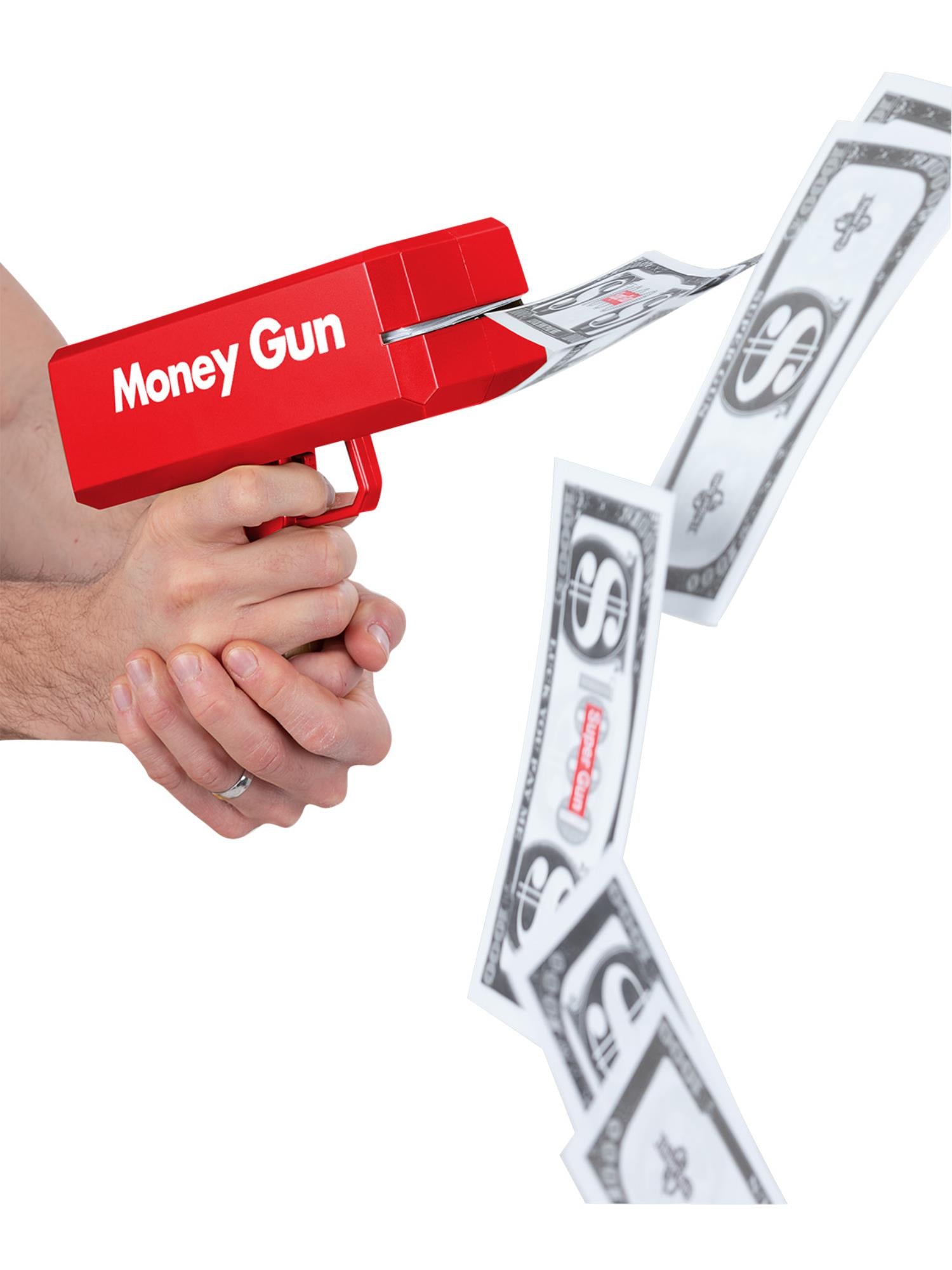 Make It Rain Money Gun, with 100pcs Paper Currency 1