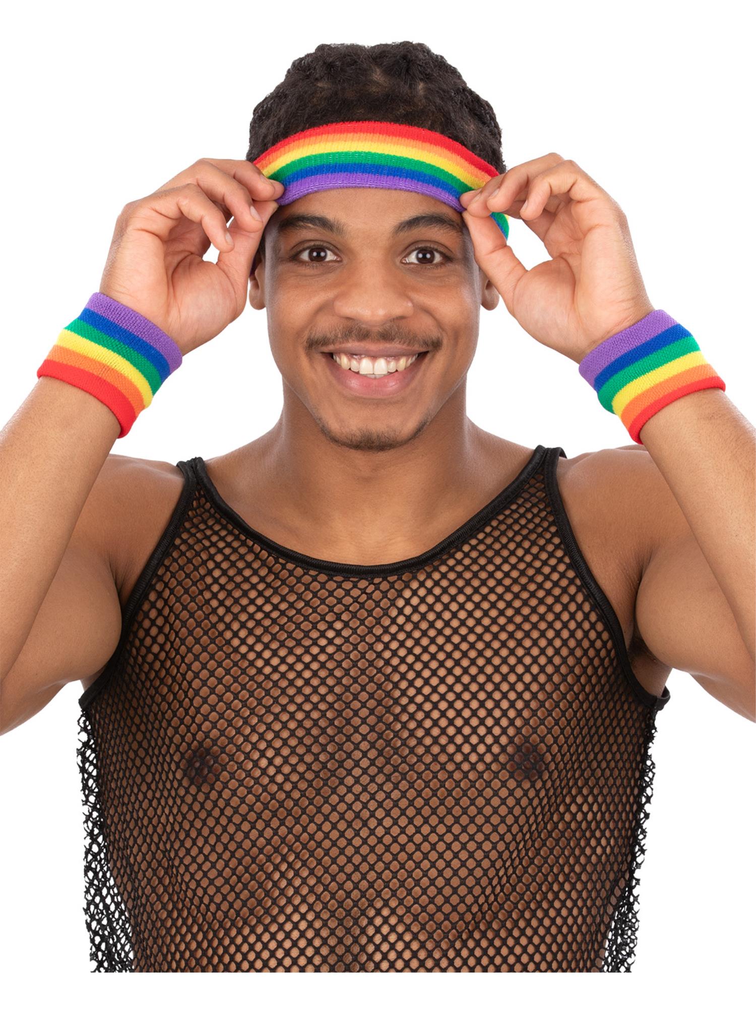Rainbow Sweatbands 1