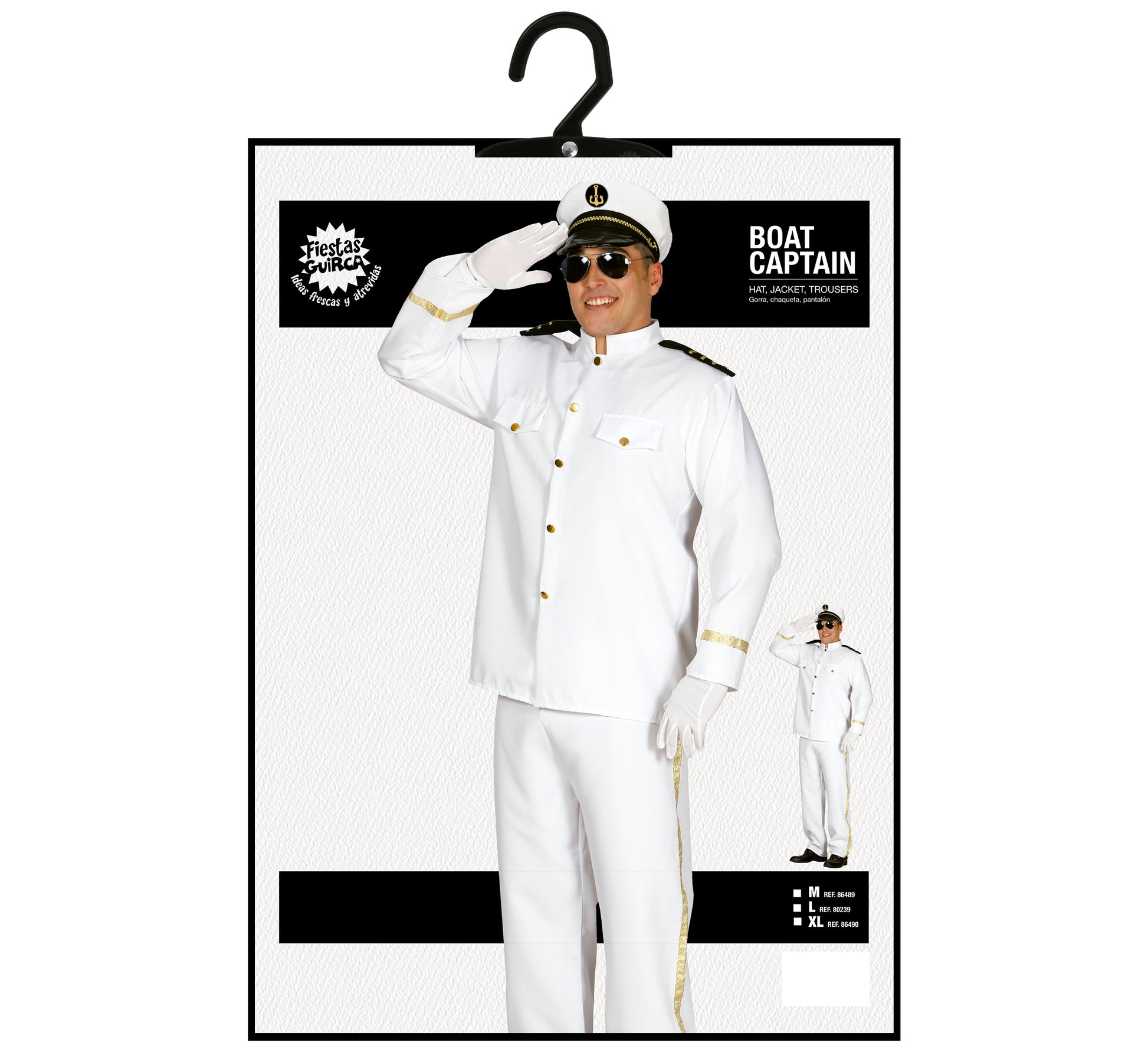 CRUISE CAPTAIN ADULT SIZE L 52-54