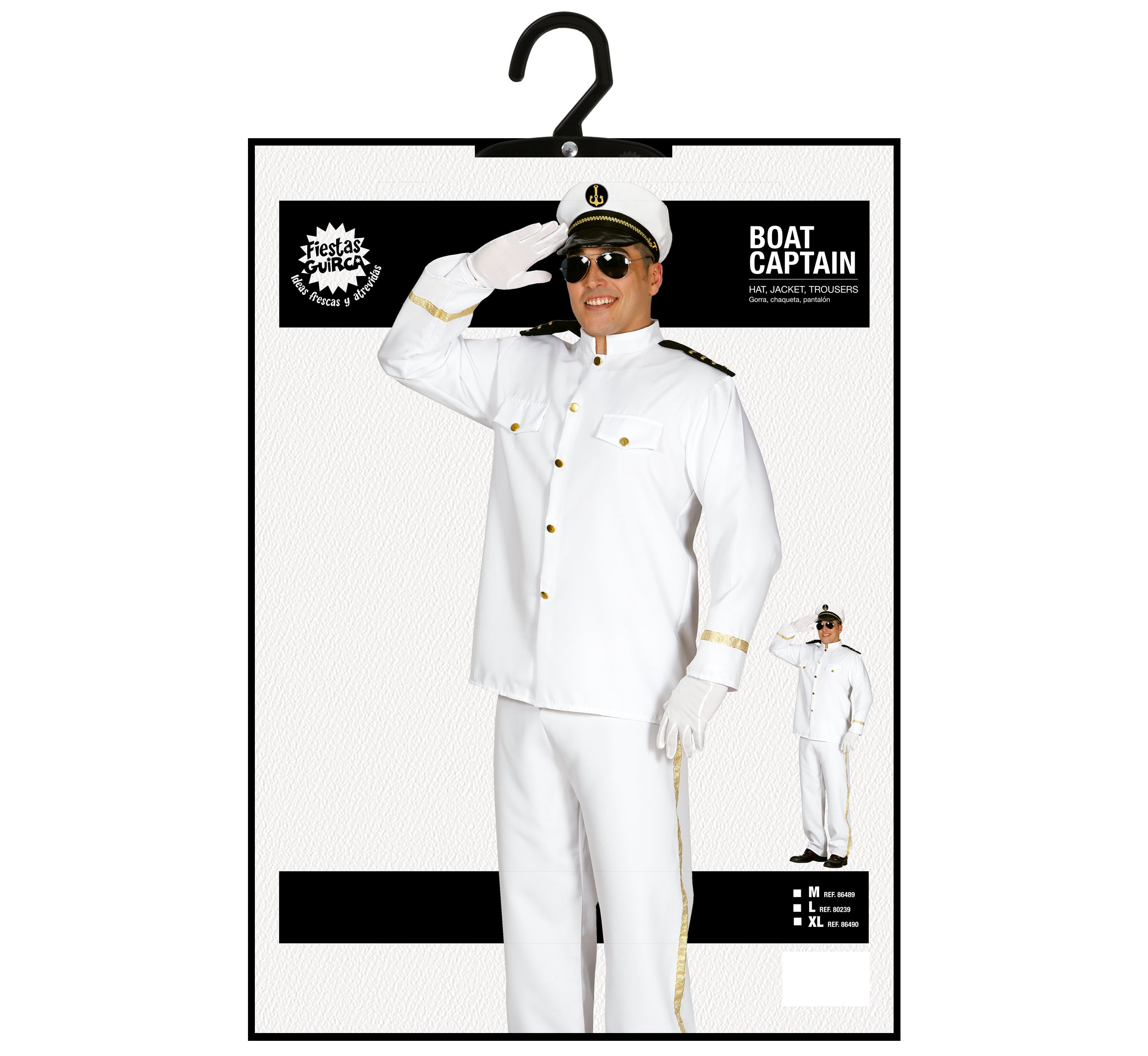 CRUISE CAPTAIN ADULT SIZE L 52-54