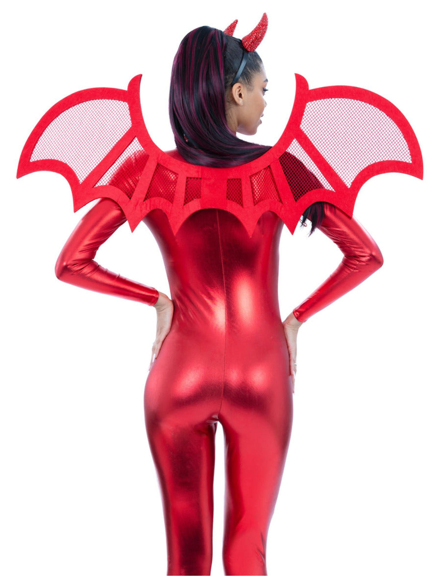 Red Mesh Devil Wings - 3