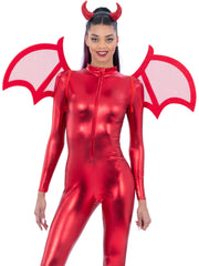 Red Mesh Devil Wings 1