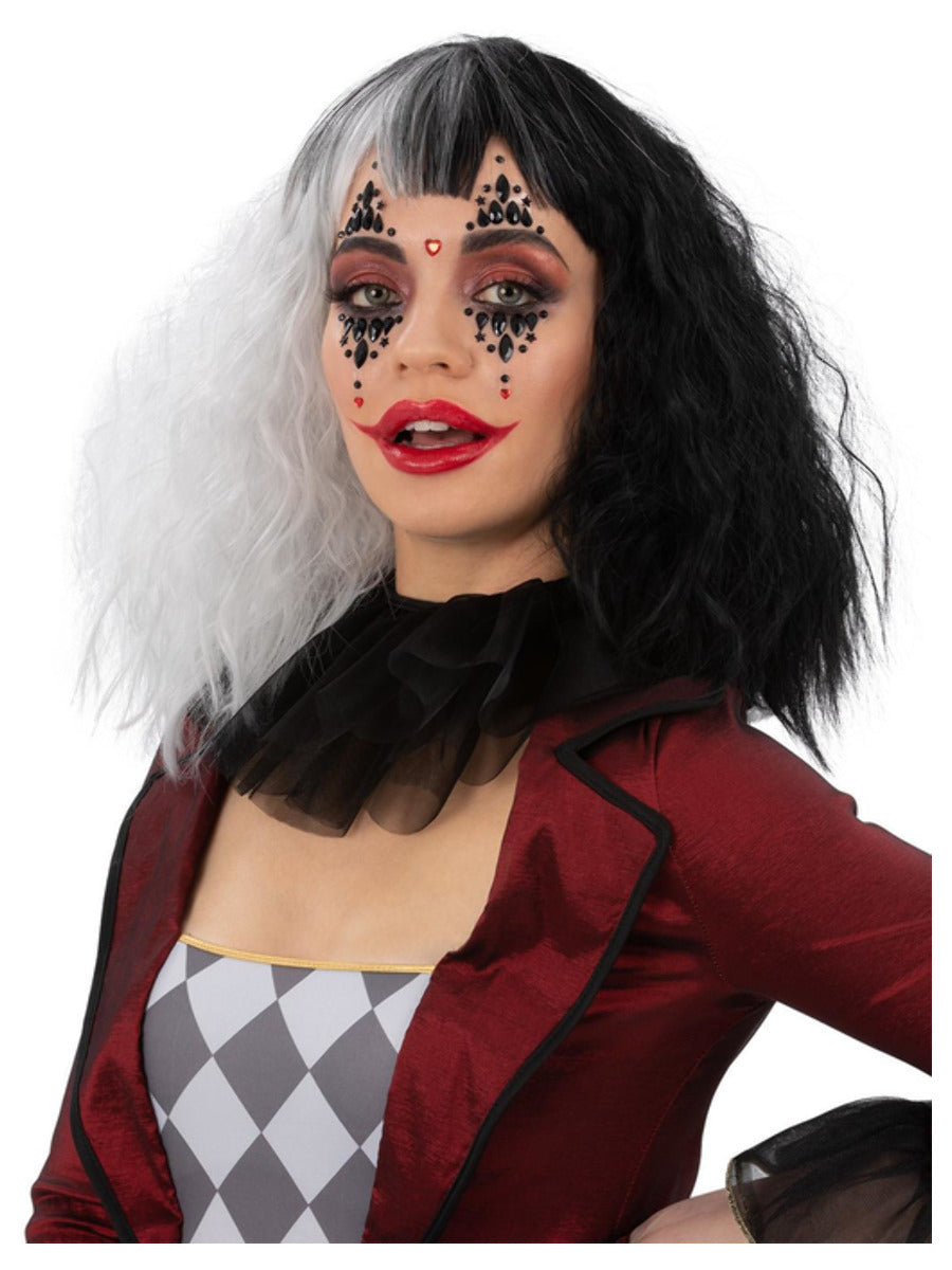 Smiffys Make-Up FX, Clown Face Jewels - 1