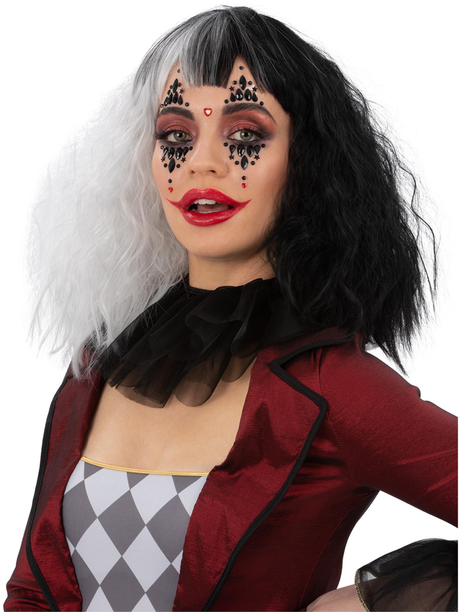 Smiffys Make-Up FX, Clown Face Jewels 1