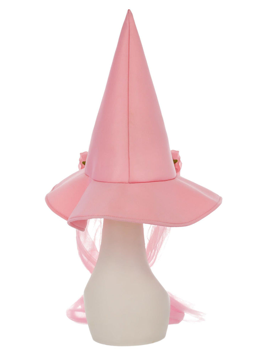 Pink Floral Good Witch Hat - 3