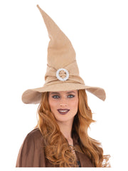 Burlap Witch Hat - 1