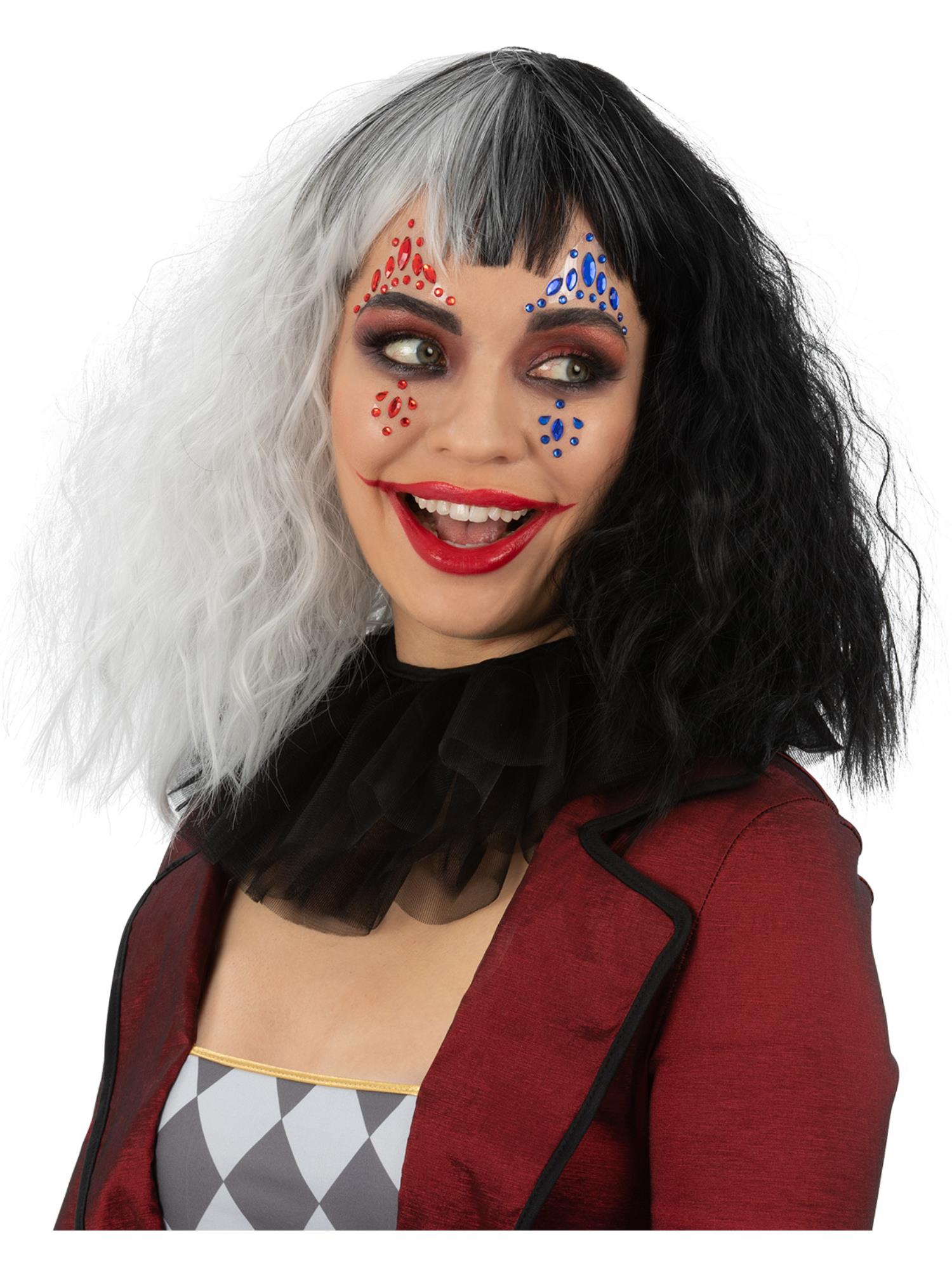 Smiffys Make-Up FX, Jester Face Jewels 1