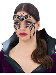 Smiffys Make-Up FX,Venetian Masquerade Face Jewels 1