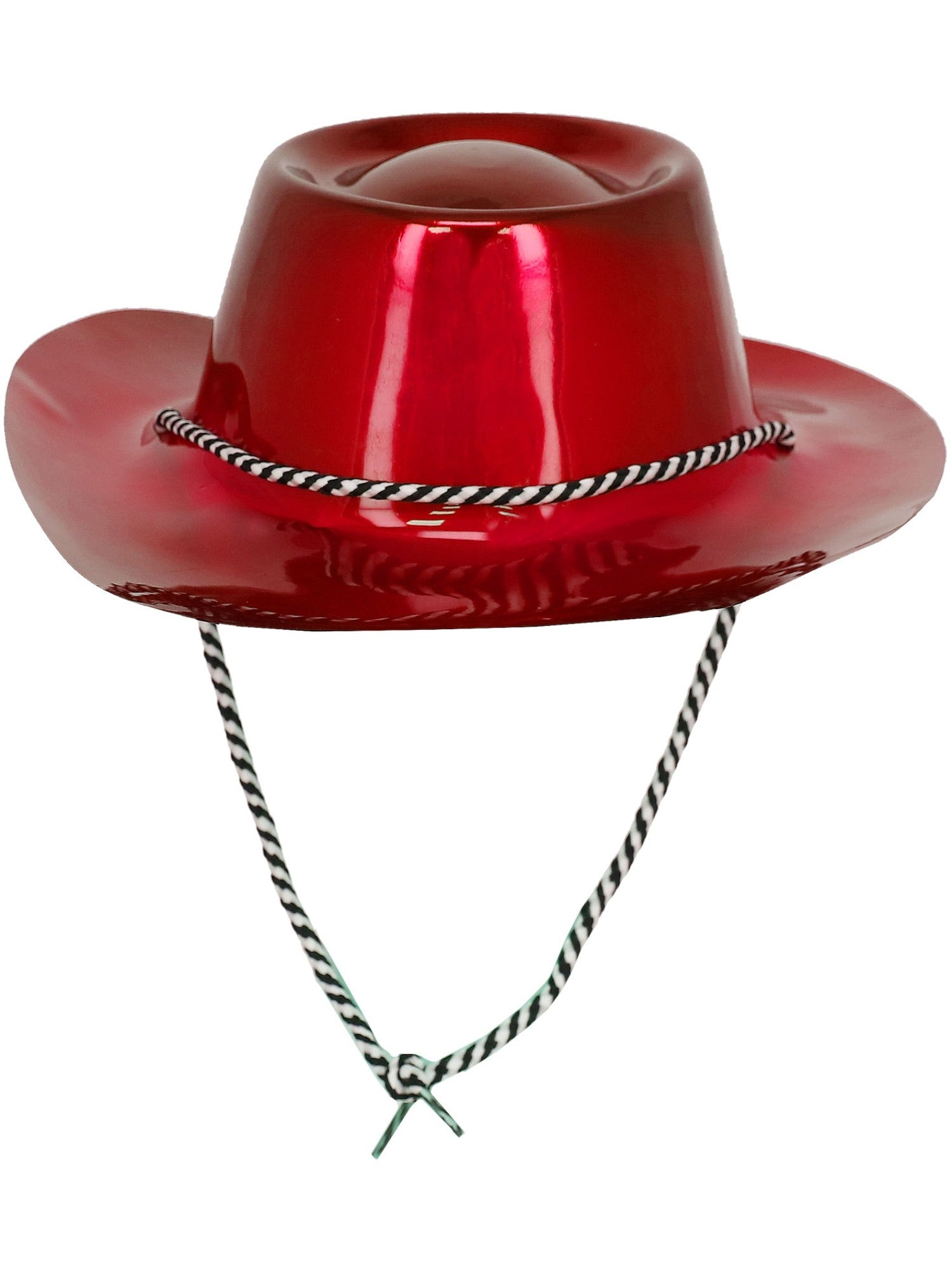 Red Metallic Cowboy Hat 2