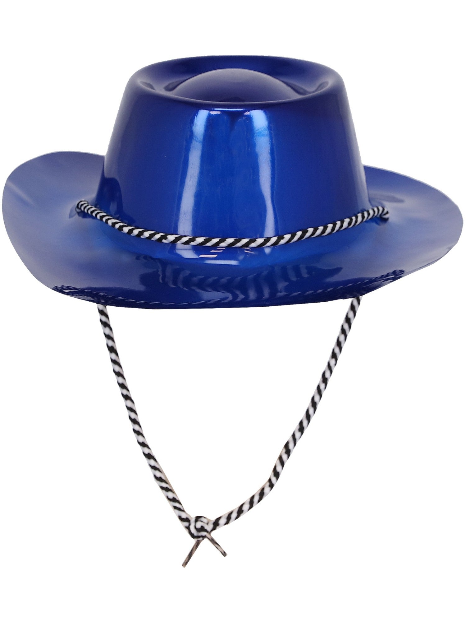 Blue Metallic Cowboy Hat 2