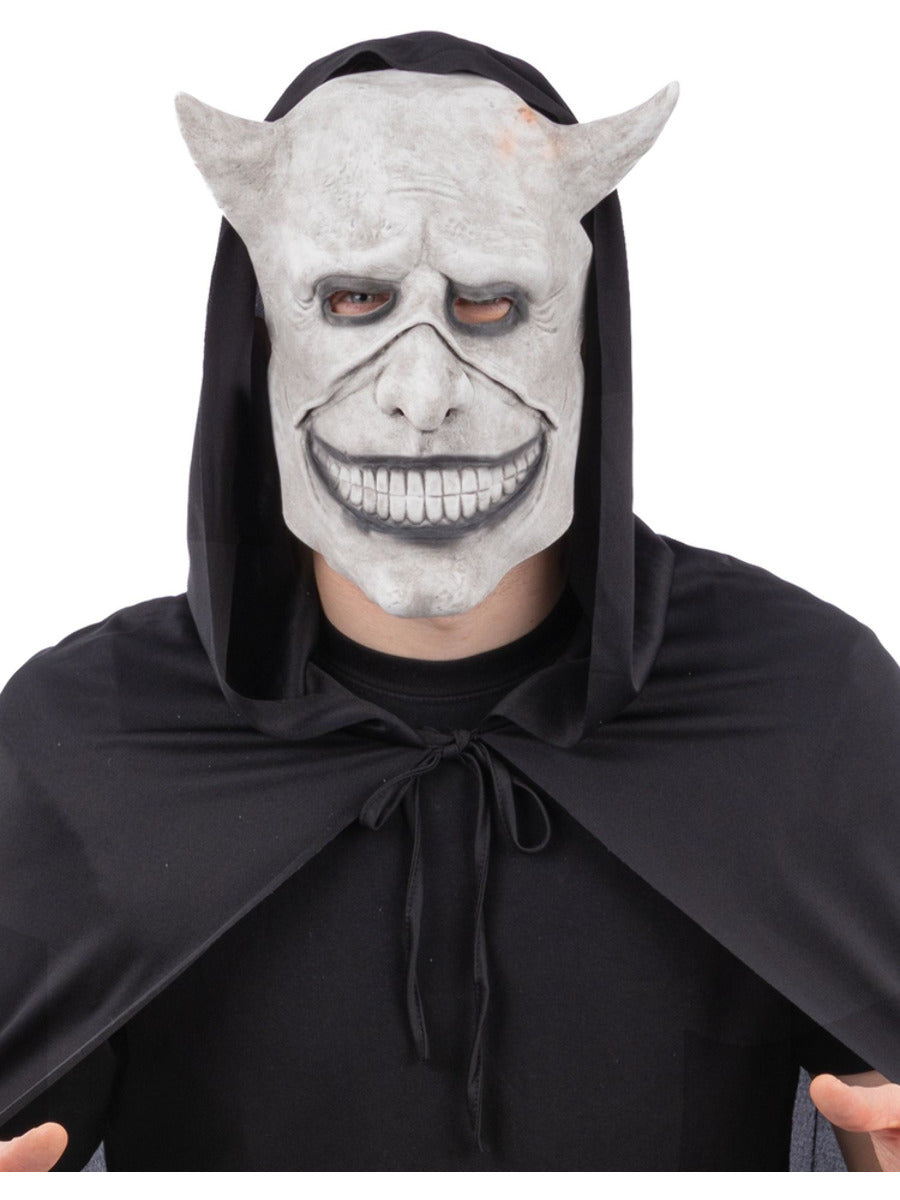 Smiling Devil Latex Mask - 1