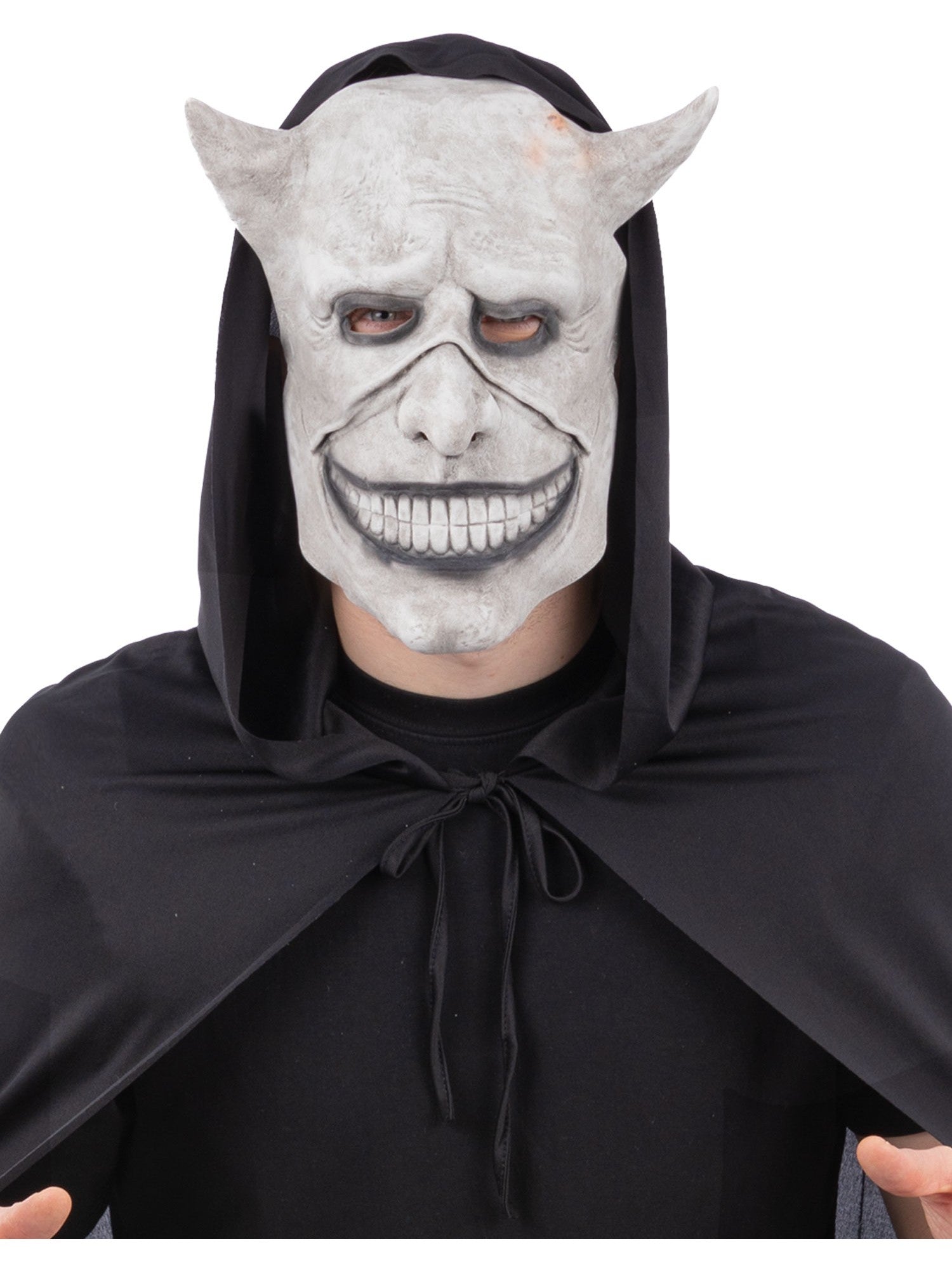 Smiling Devil Latex Mask 1