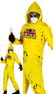 ADULT RADIOACTIVE ZOMBIE SIZE L 52-54