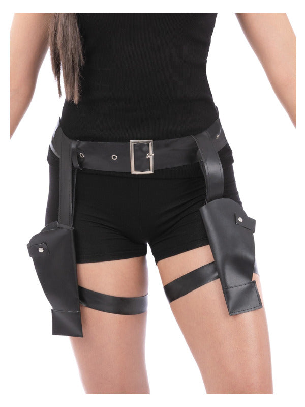 Thigh Holster Belt & X2 Guns - 2