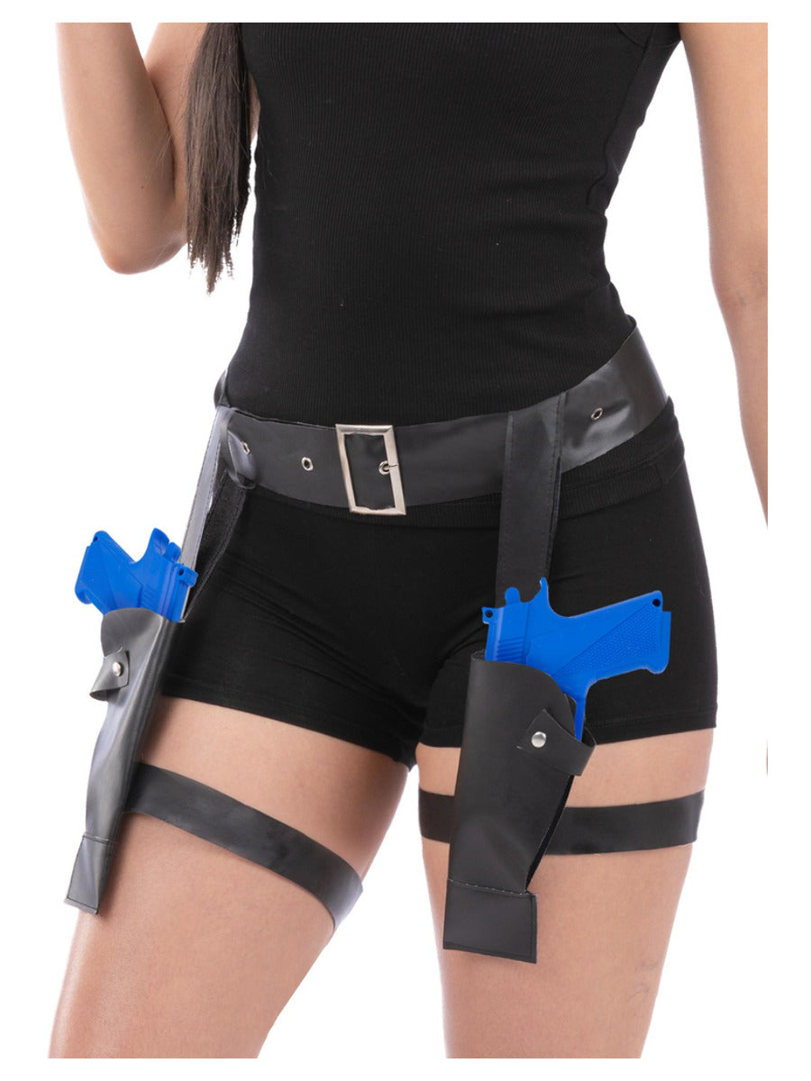 Thigh Holster Belt & X2 Guns - 3