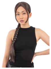 90s Video Game Vixen Plait Wig - 1