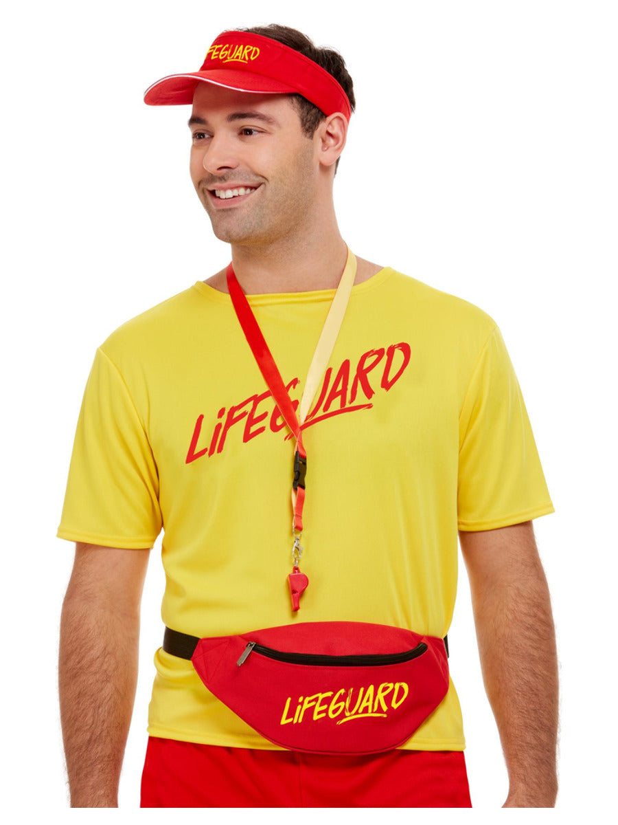 Unisex Lifeguard Accessory Kit, Red - 1
