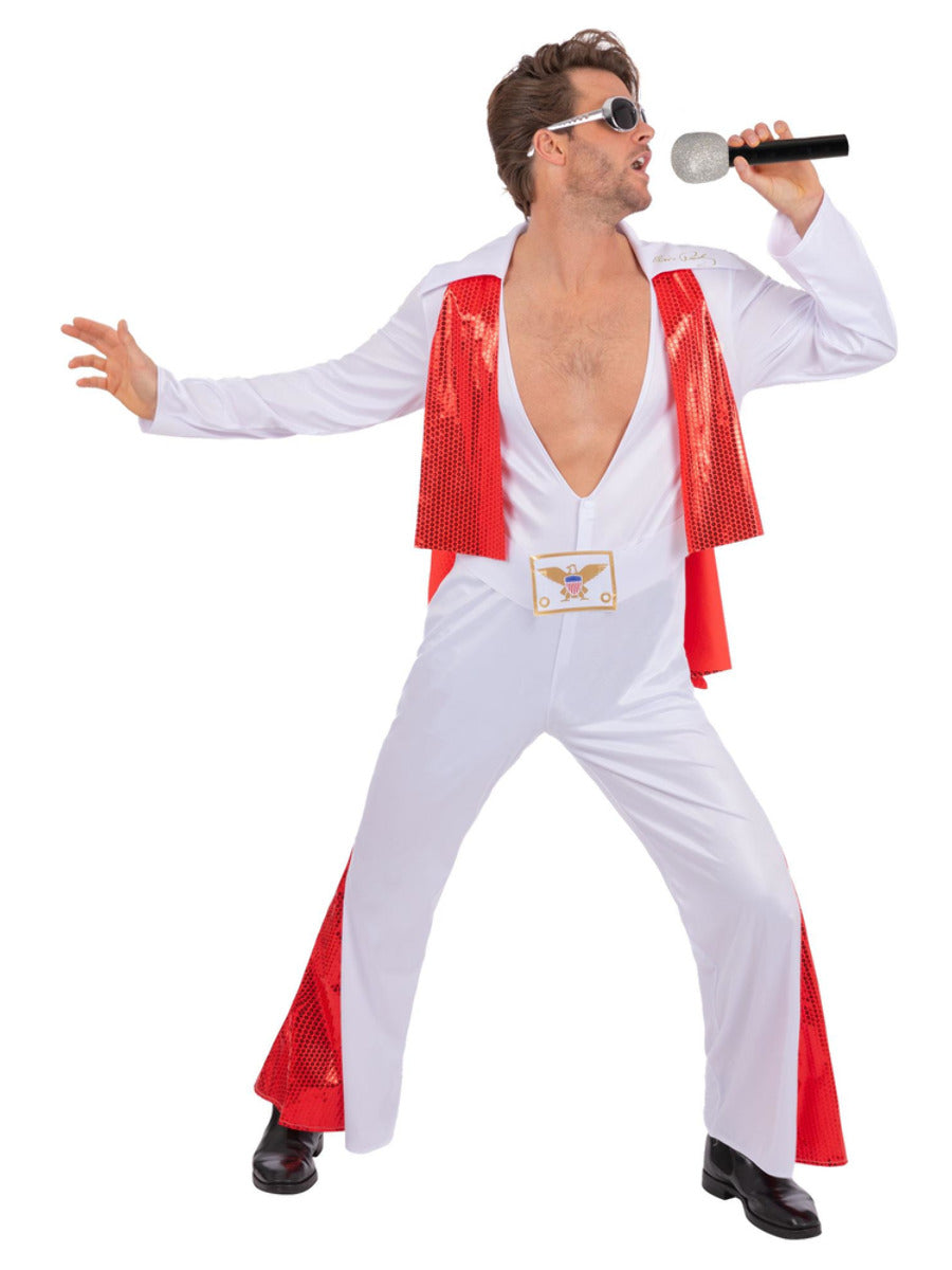 Elvis White Jumpsuit - 1