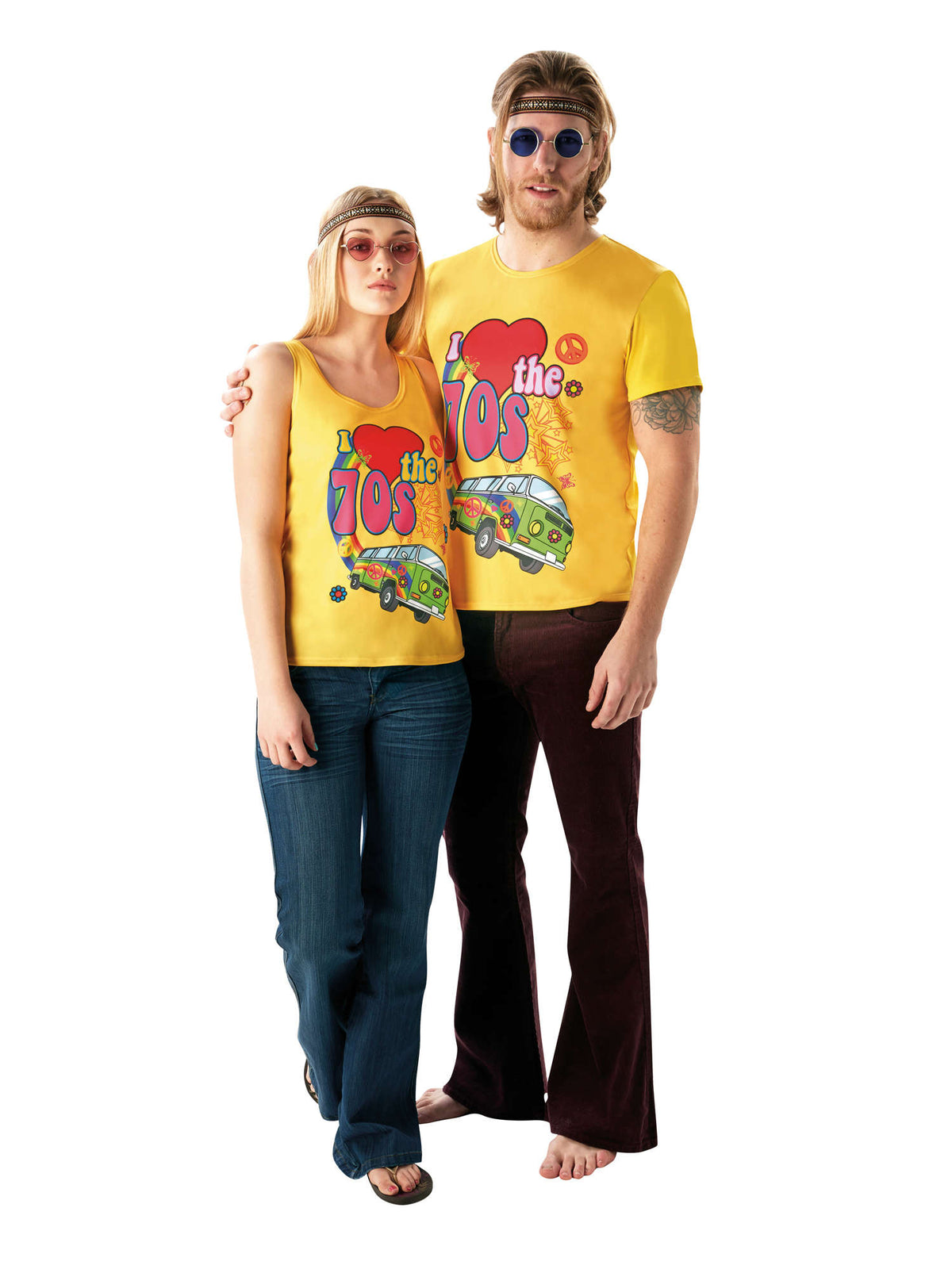 I Love The 70's Vest Top 3