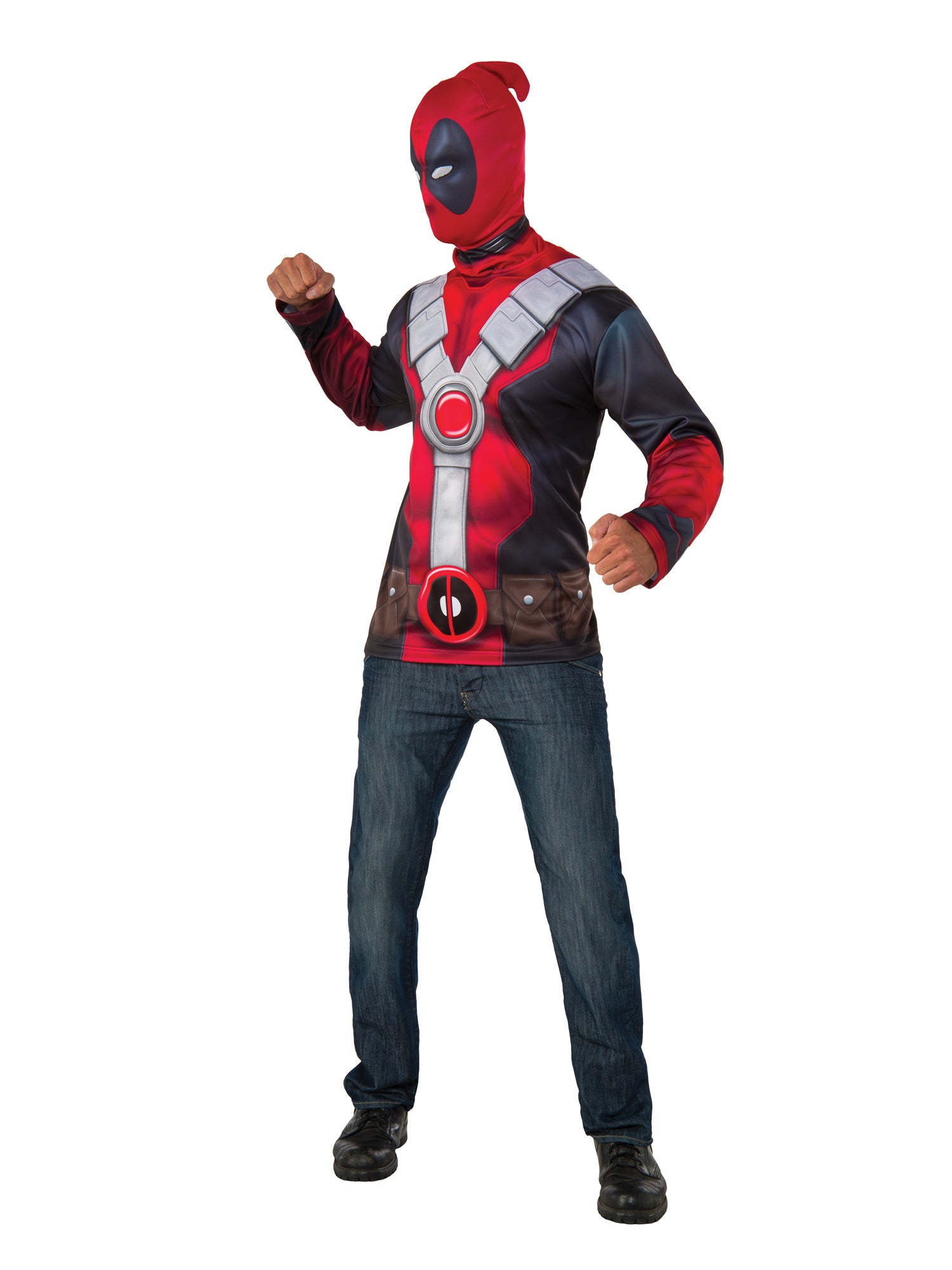 Deadpool Classic Costume Top - Mens