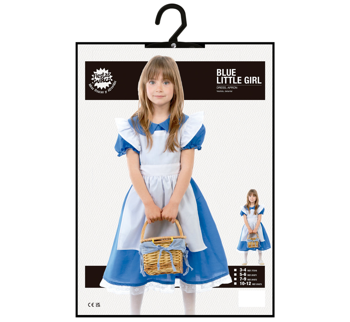 BLUE LITTLE GIRL CHILD