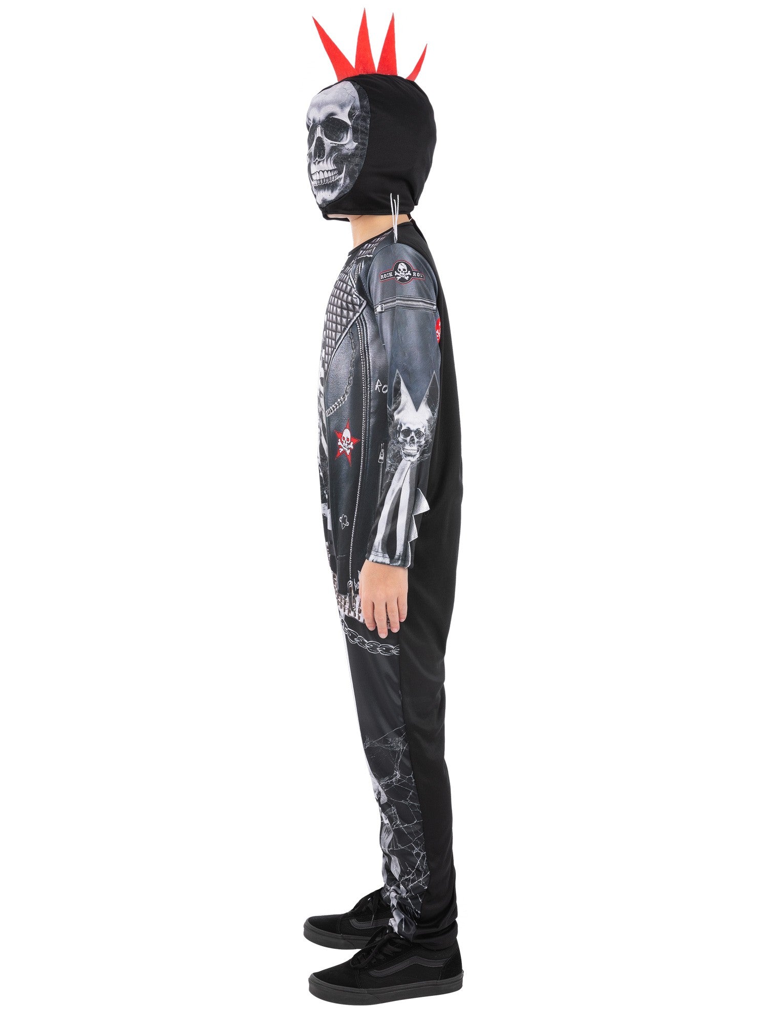 Punk Skeleton Costume 3