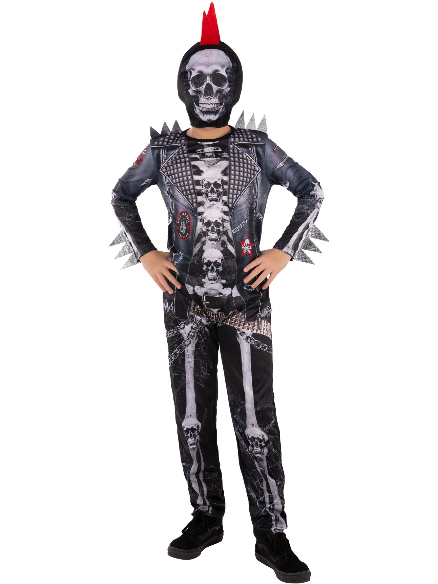 Punk Skeleton Costume 1