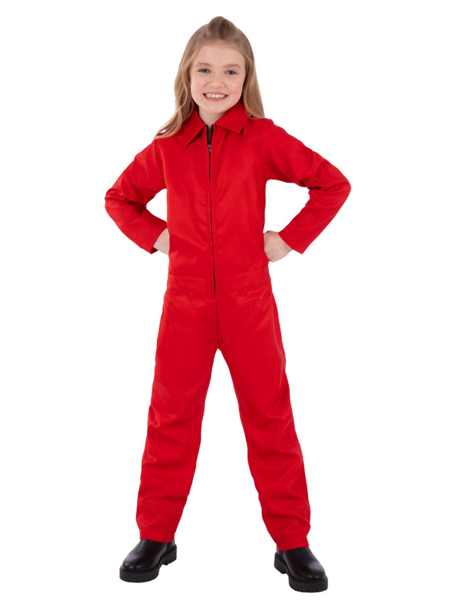 Red Boiler Suit Costume - 1
