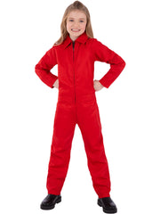 Red Boiler Suit Costume 1
