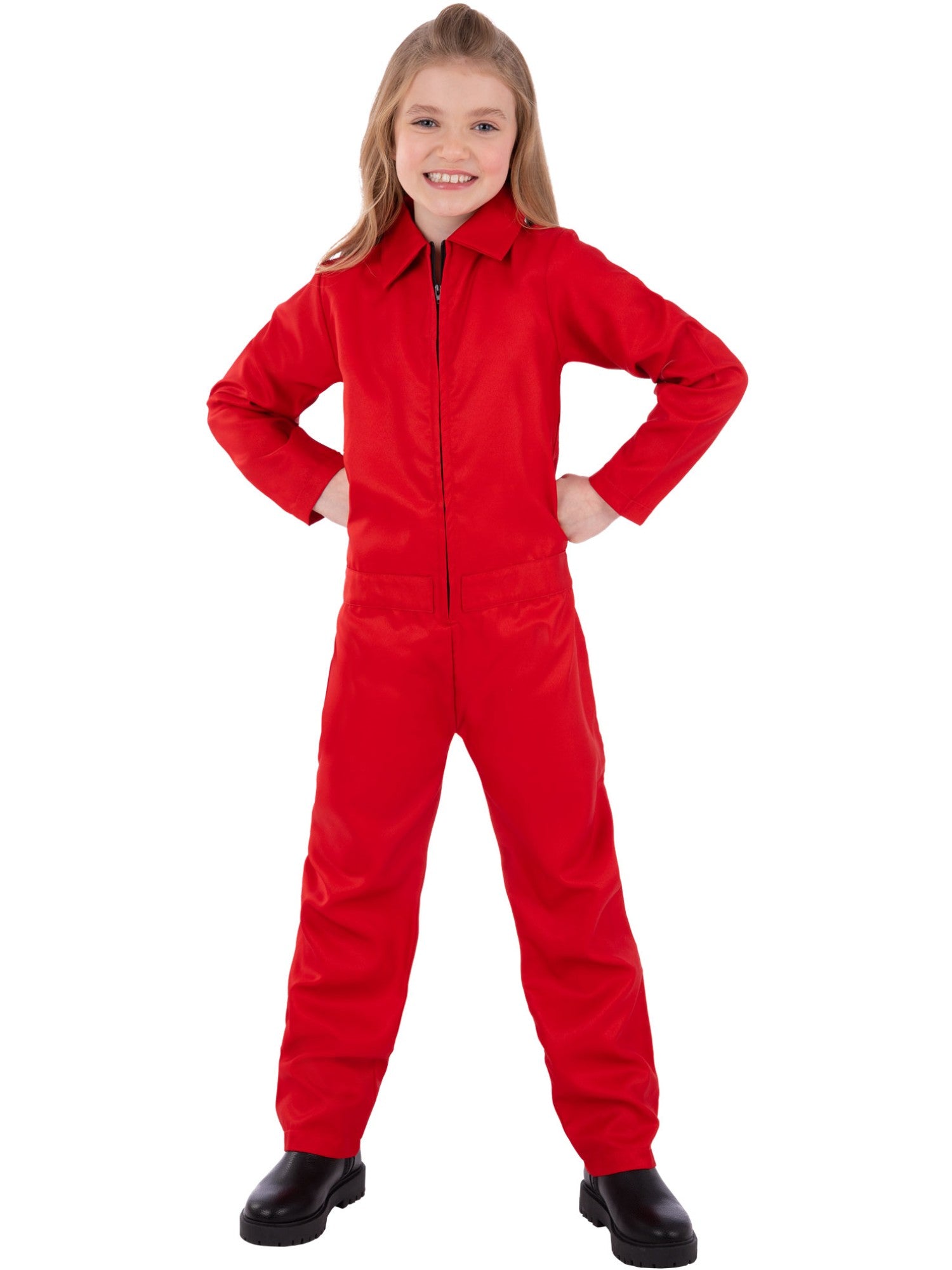 Red Boiler Suit Costume 1