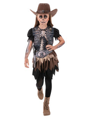 Skeleton Cowgirl Costume - 1