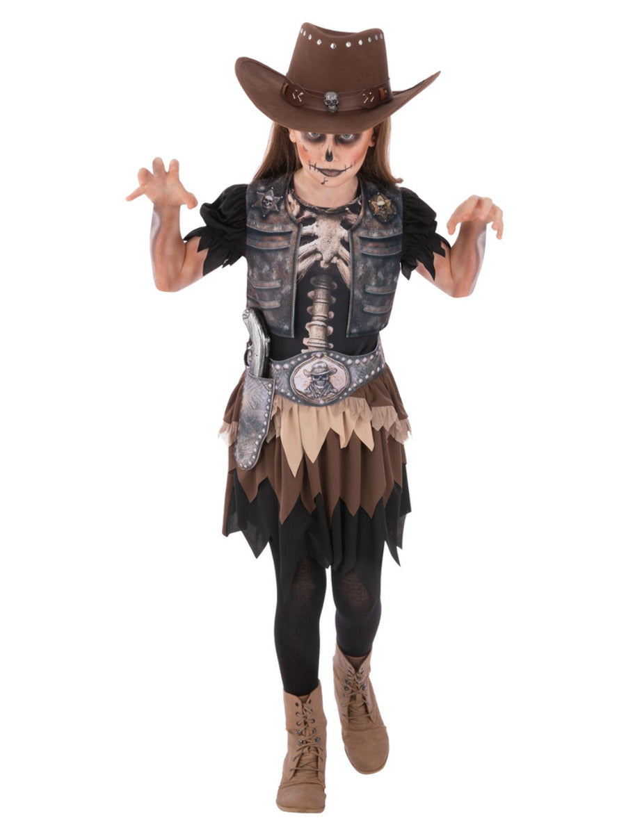 Skeleton Cowgirl Costume - 5