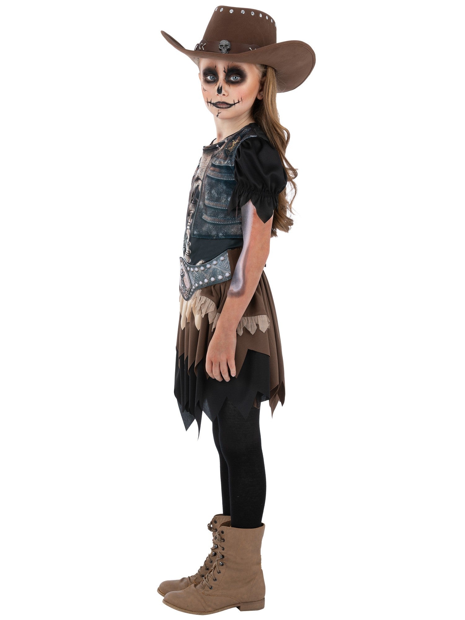 Skeleton Cowgirl Costume 3