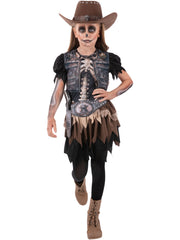 Skeleton Cowgirl Costume 1