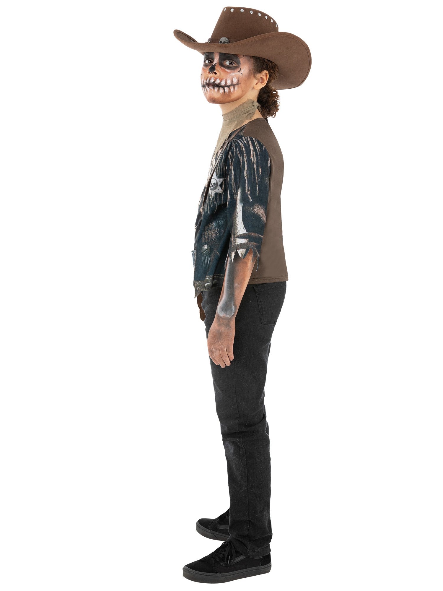 Skeleton Cowboy Costume 3