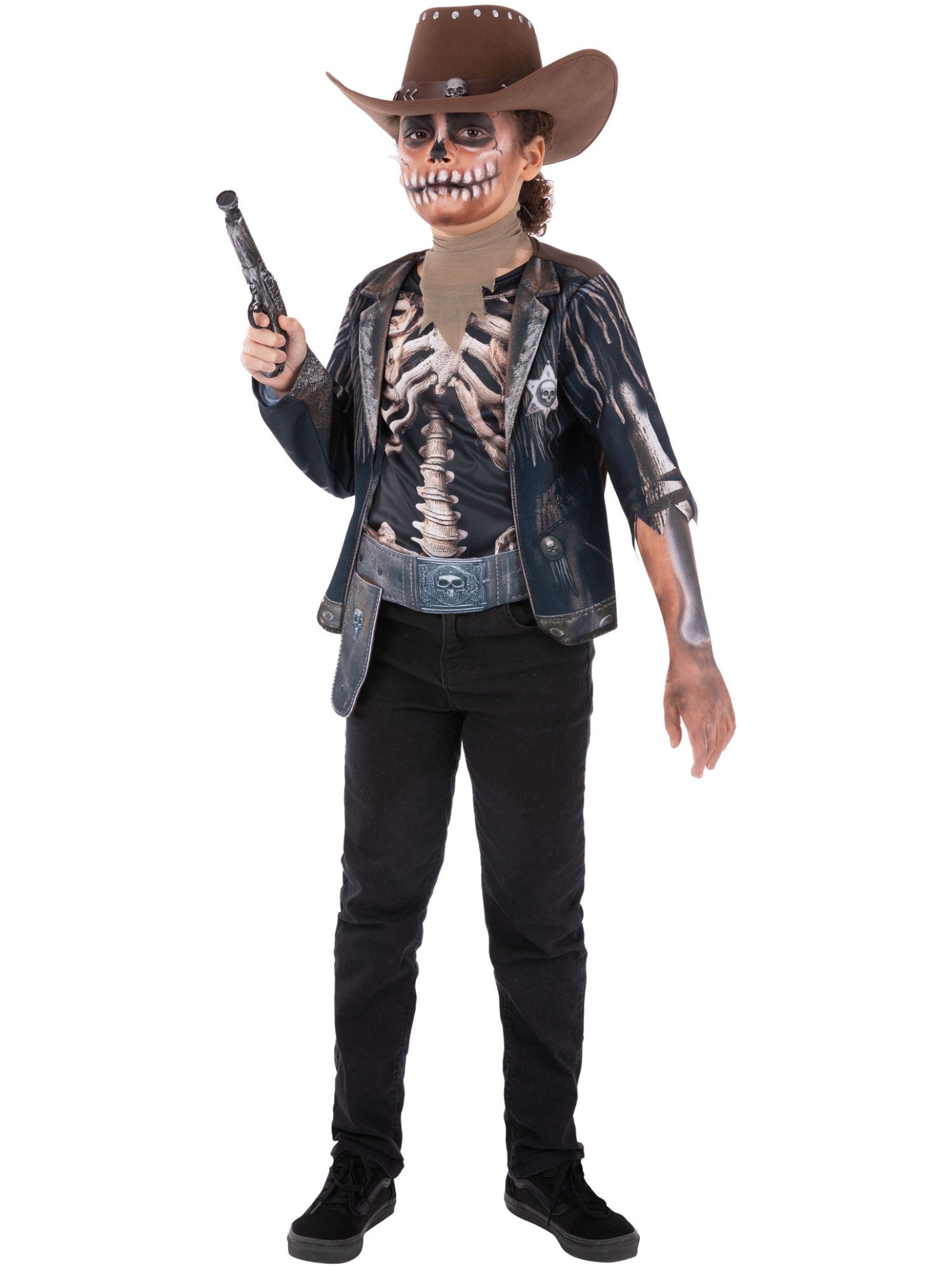 Skeleton Cowboy Costume 1