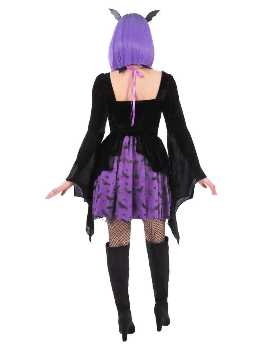Vampiress Bat Cosplay Costume - 3