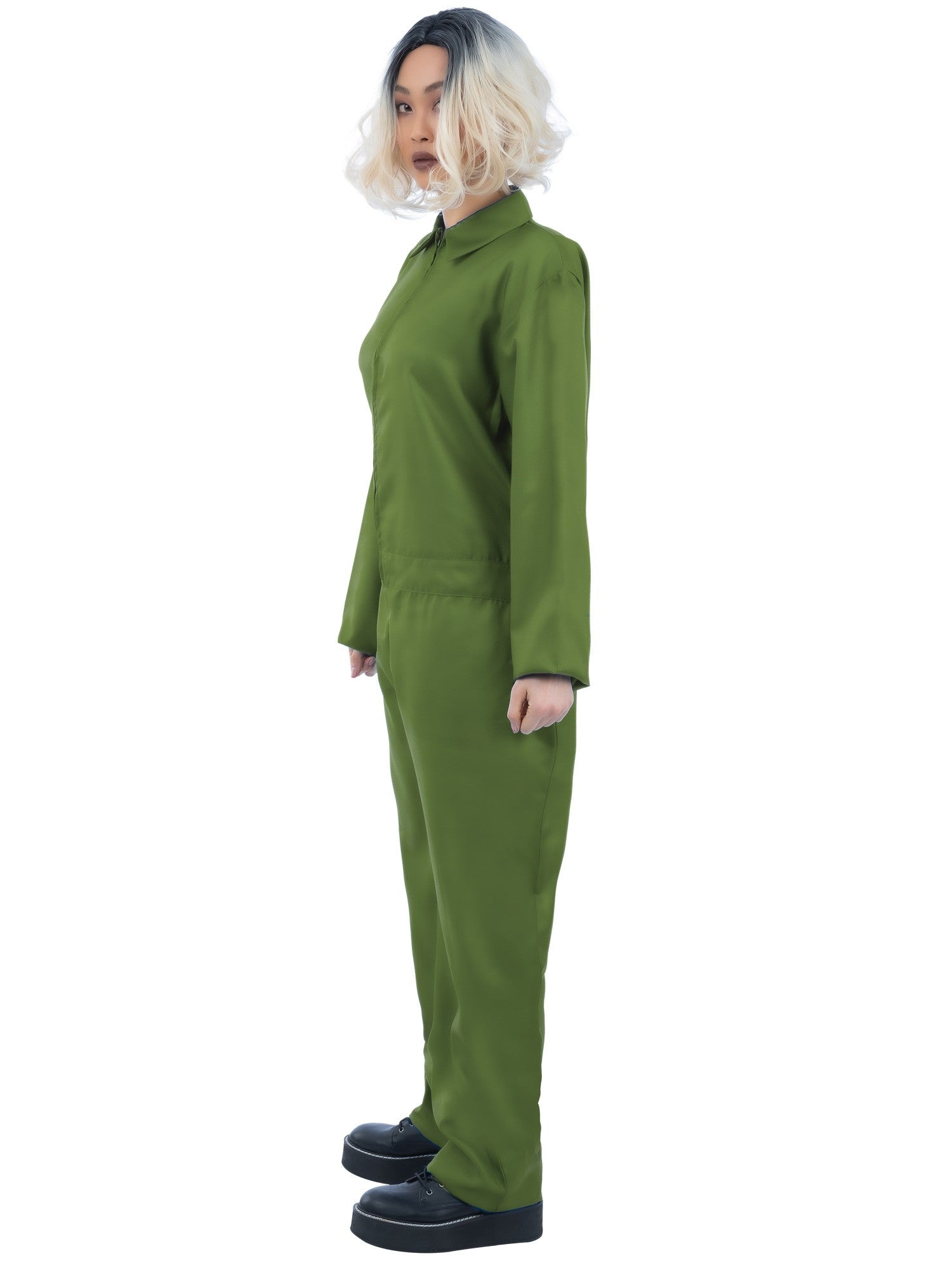 Green Boiler Suit Costume 3
