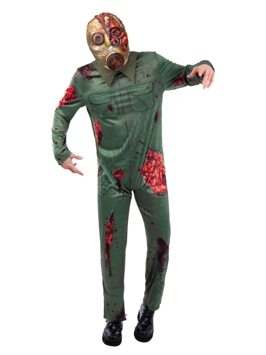 Revenge Killer Gas Mask Zombie Costume - 5