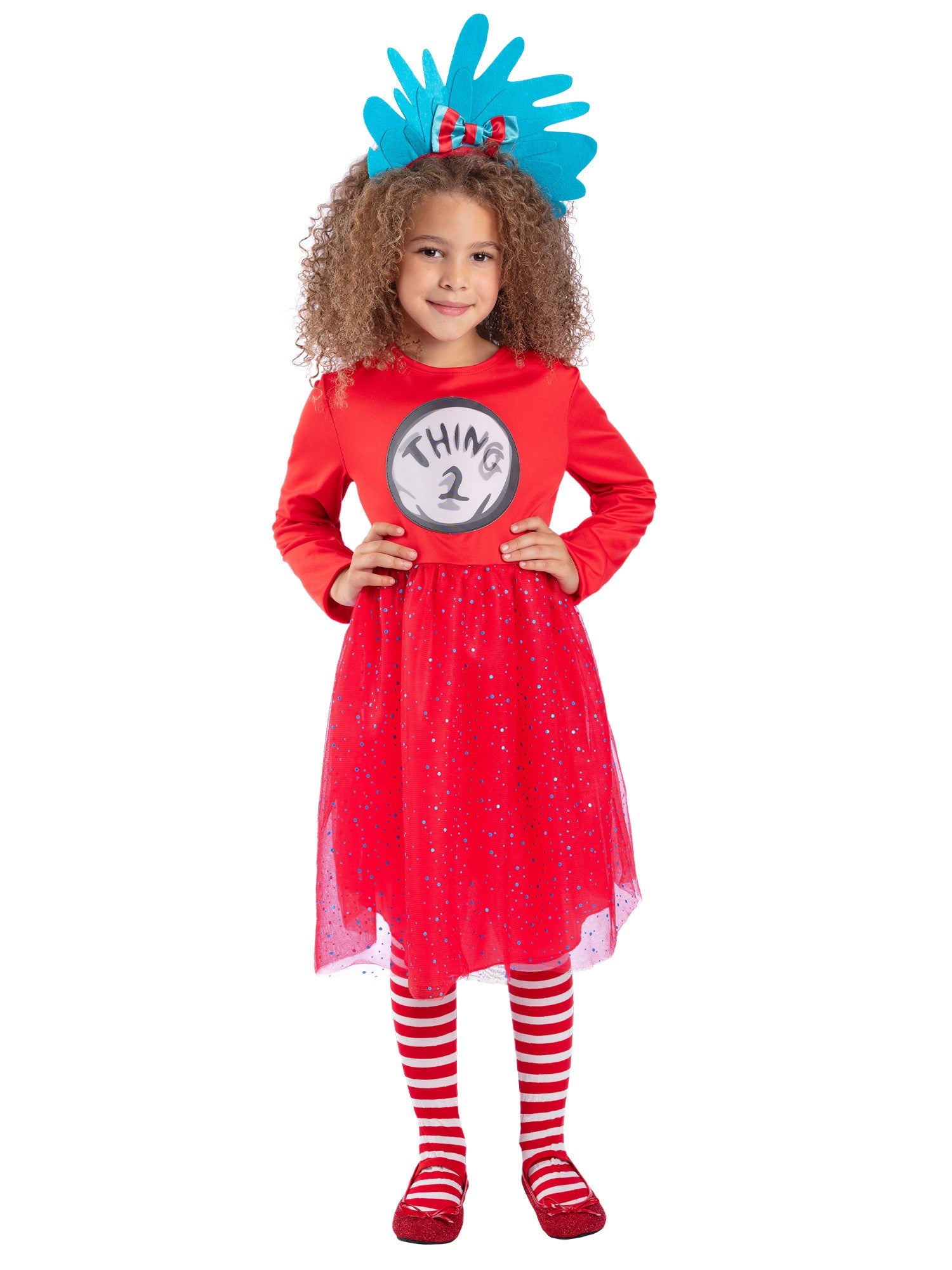 Dr Seuss Cat in the Hat, Thing 1 & 2 Costume 1
